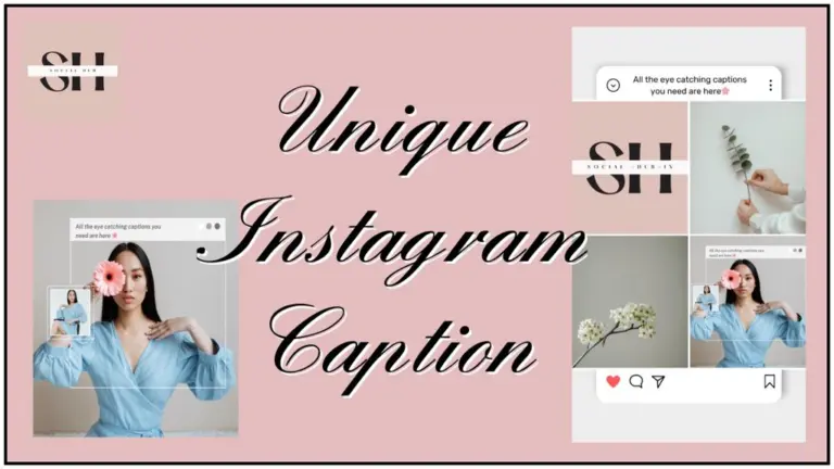 Instagram captions title