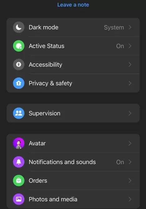 Hide active status on messenger step 2