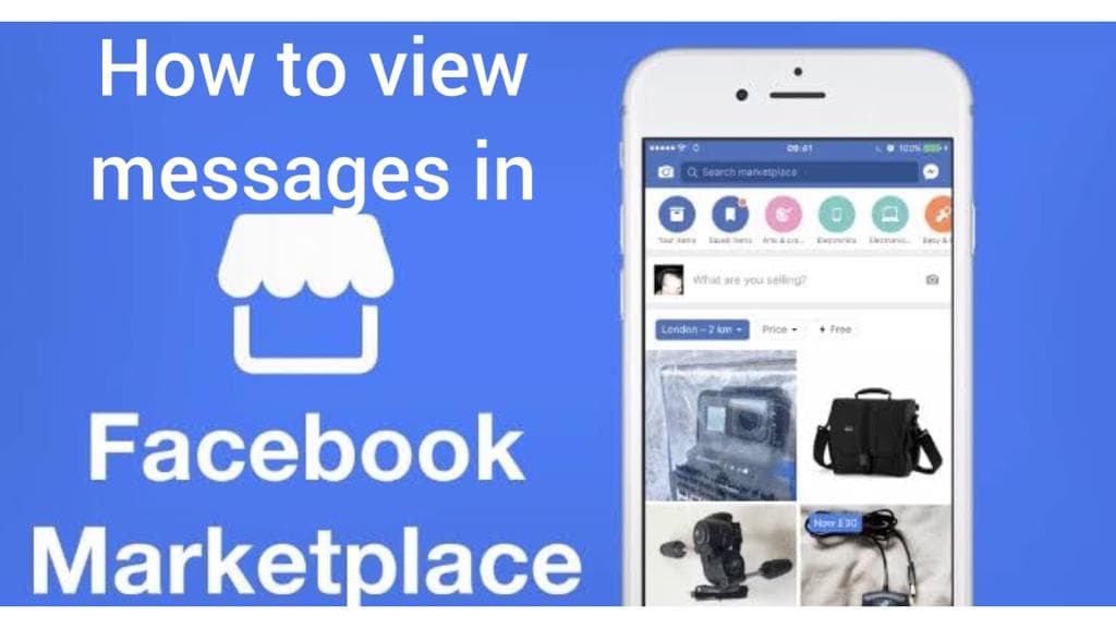 how to view messages in facebook marketplace