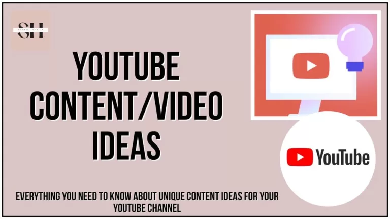 YouTube Video Ideas