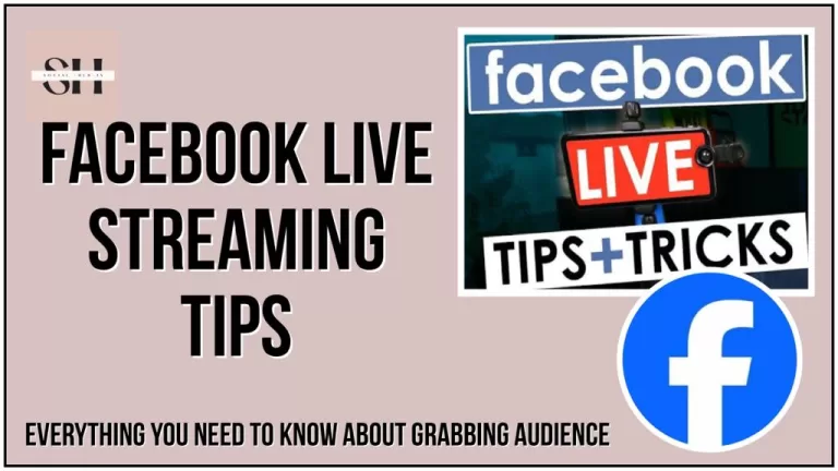 facebook live streaming tips