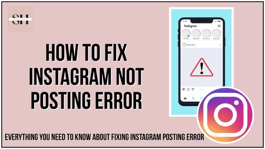 Instagram not posting error