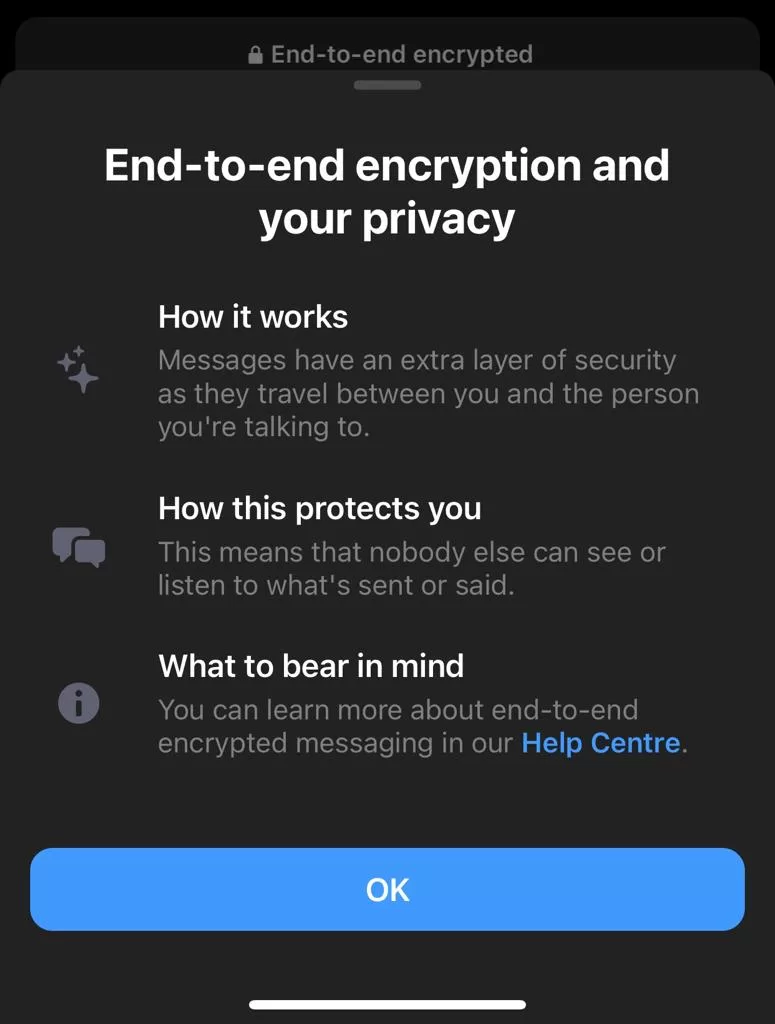 messenger secret conversation