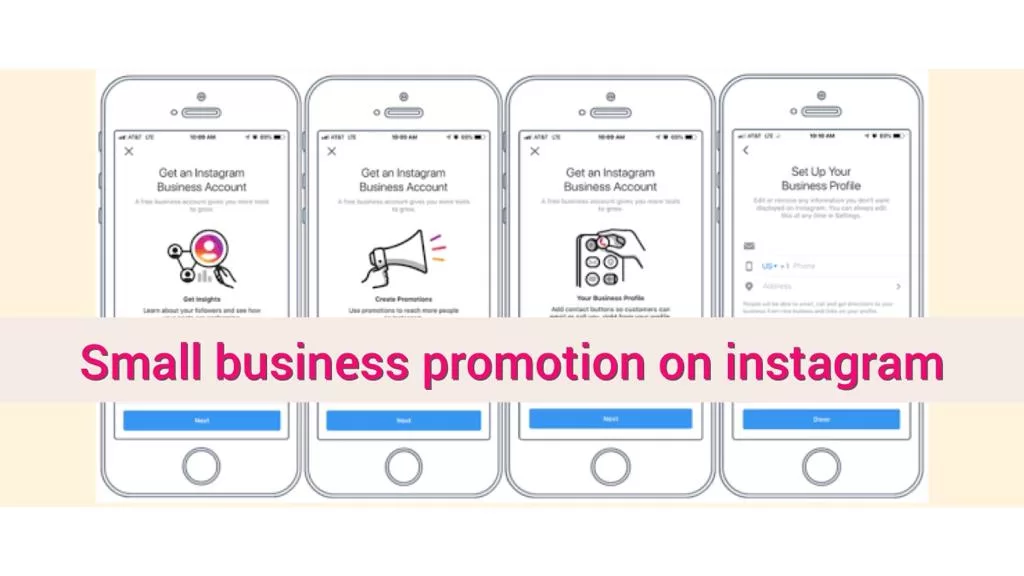 Small business promotion on Instagram: