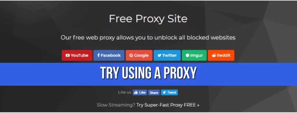 Using proxy for Instagram