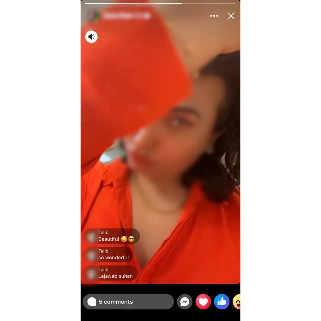 Now you can comment on Facebook stories