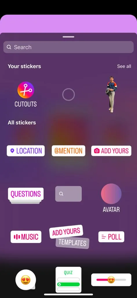 Instagram New Feature  What is Create A Cutout Sticker on Your