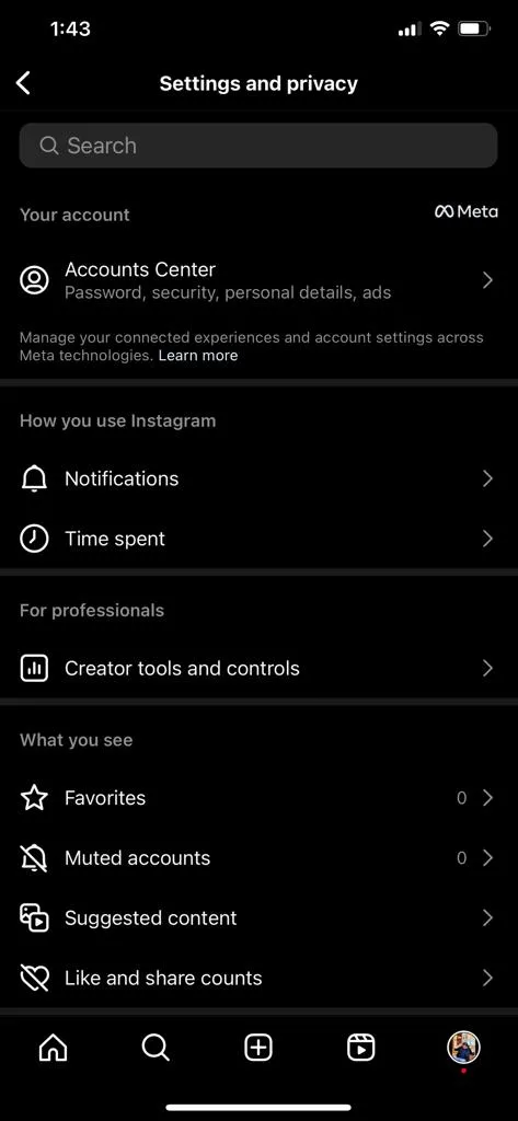 How to enable instagram notifications