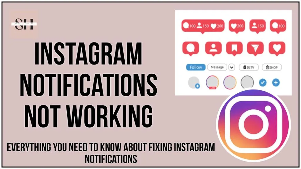 Instagram notifications not working