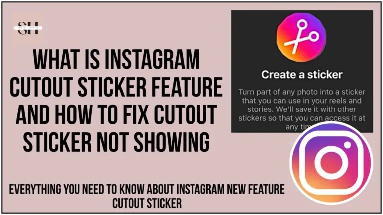 what is Instagram cutouts sticker feature