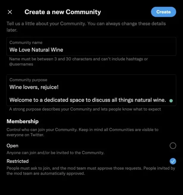 joining twitter communities