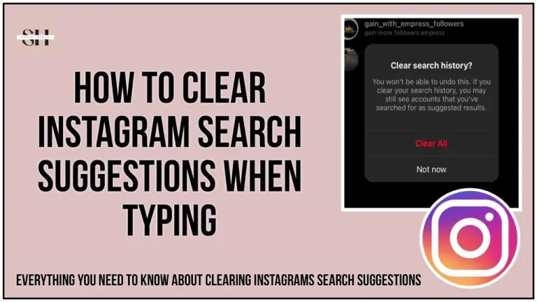 How To Clear Instagram Search Suggestions