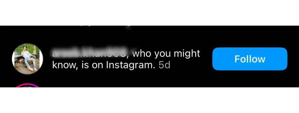 ow Does Who You Might Know Is On Instagram Notification Work