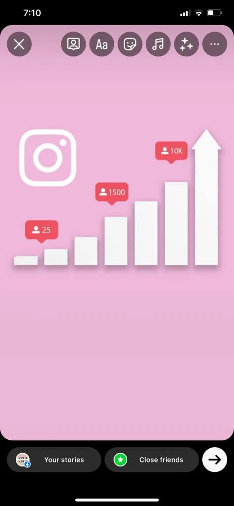 how to add music on Instagram story without lyrics