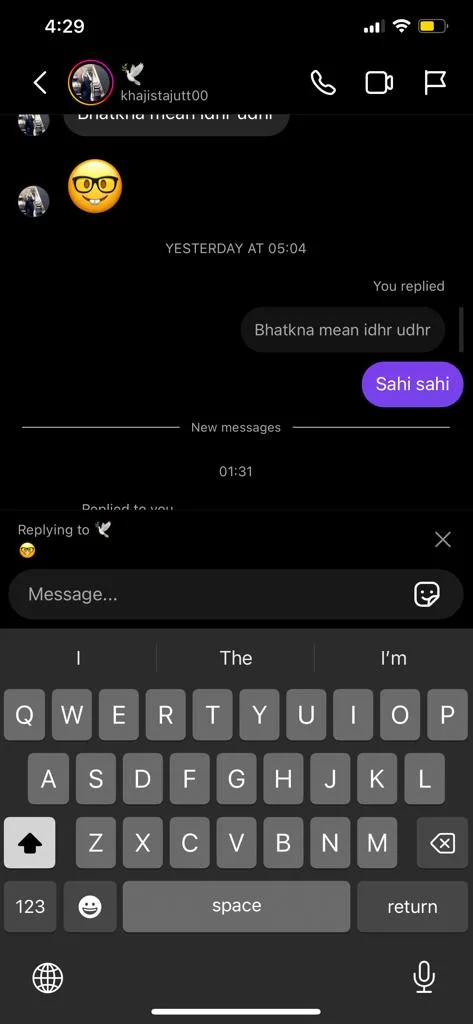 How to reply to specific messages on Instagram 