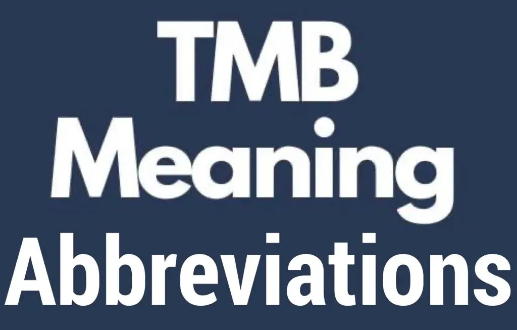 TMB abbreviations