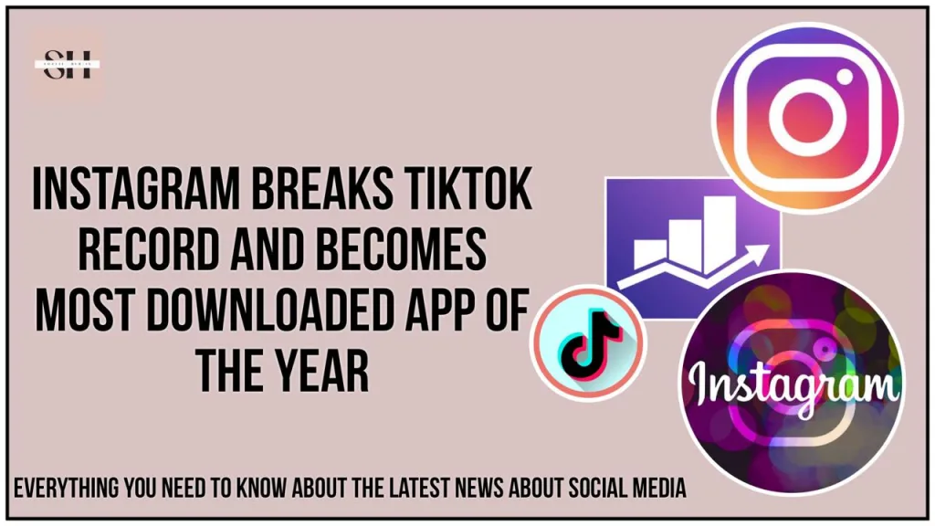 Instagram Takeovers Tiktok Record And Becomes Most Downloaded App Of The Year