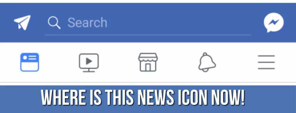 Why Is My Facebook News Feed Icon Missing