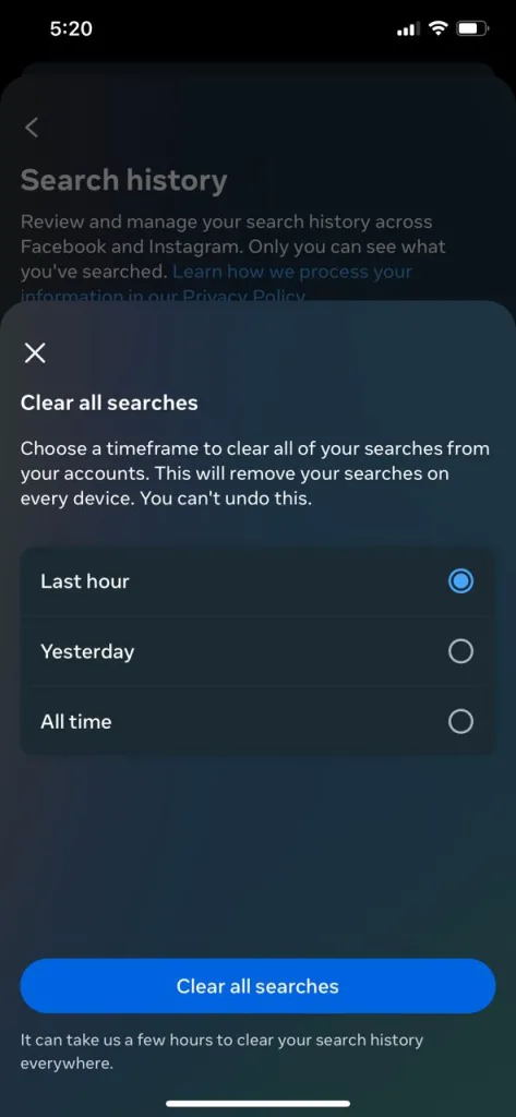how do i refresh my Instagram explore feed page