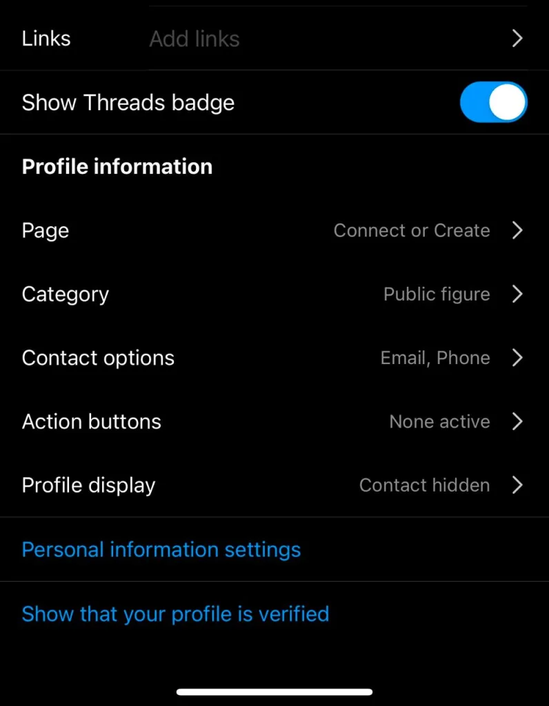how can i disconnect threads and Instagram