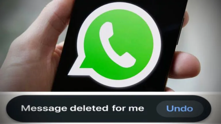 WhatsApp Introduces Undo Feature for "Delete for Me"