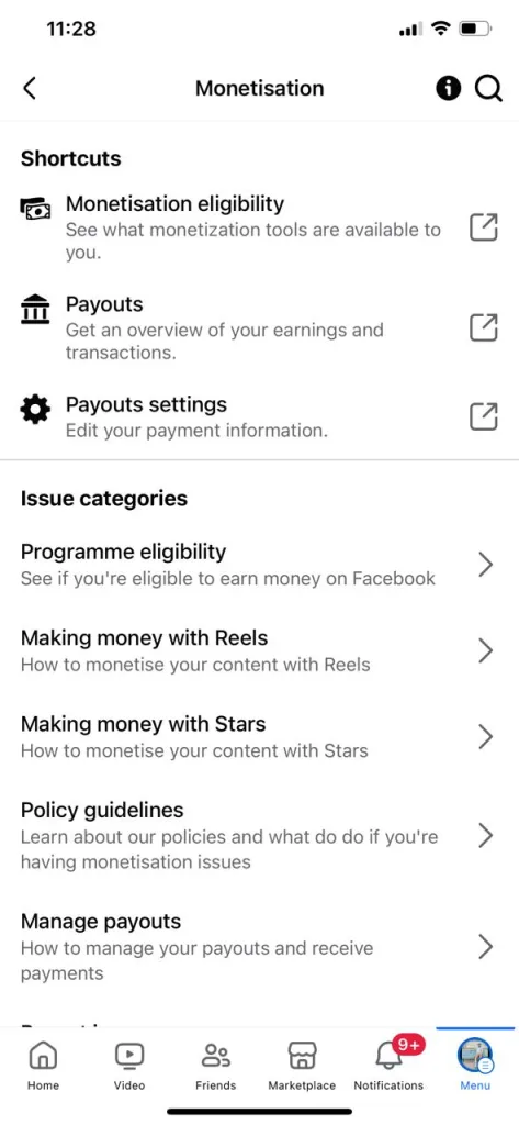 how can i earn on Facebook by different programs 