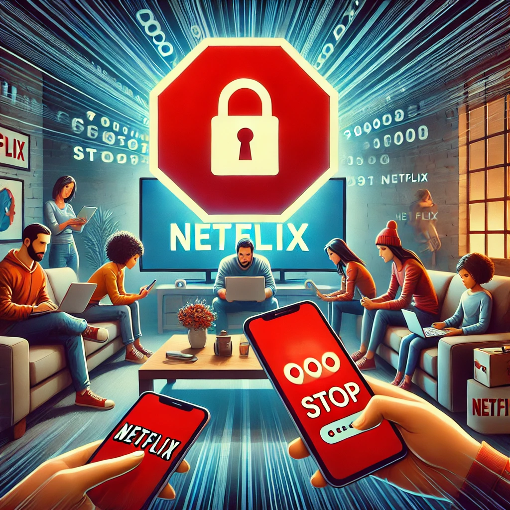 Further Strict Netflix Policies On Sharing Screens