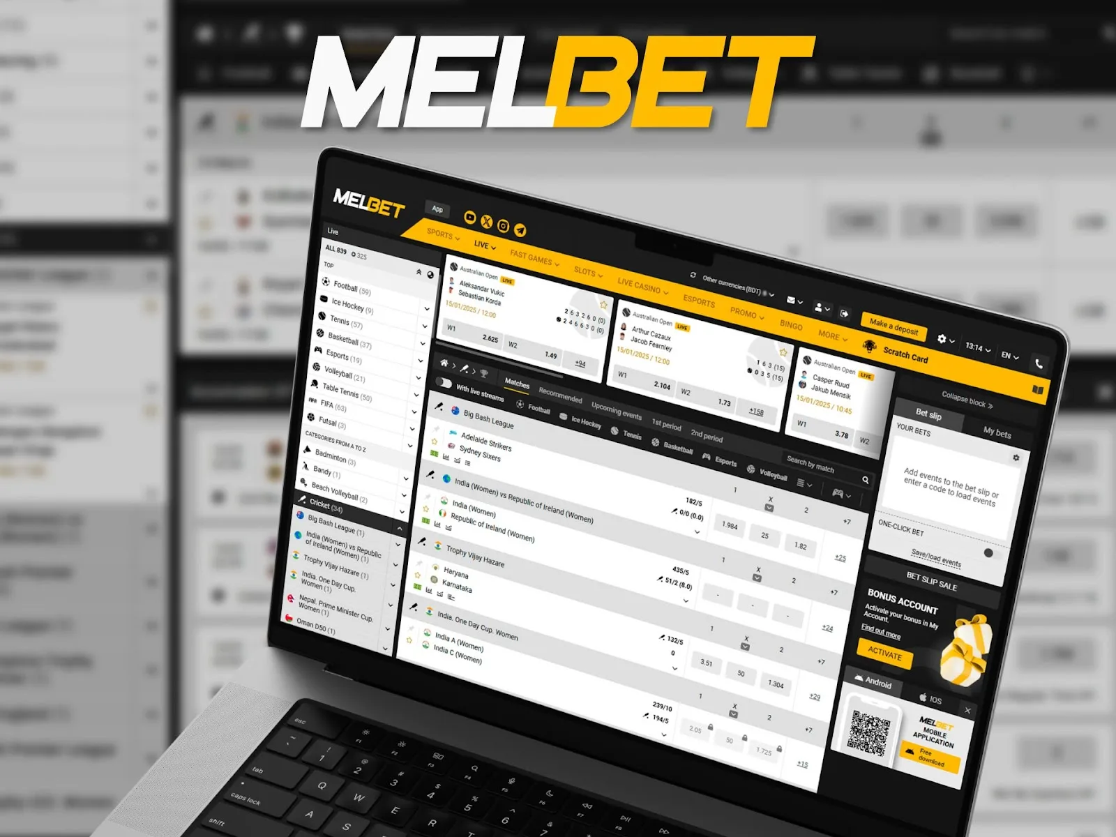 How to Bet on Cricket at Melbet Bangladesh?