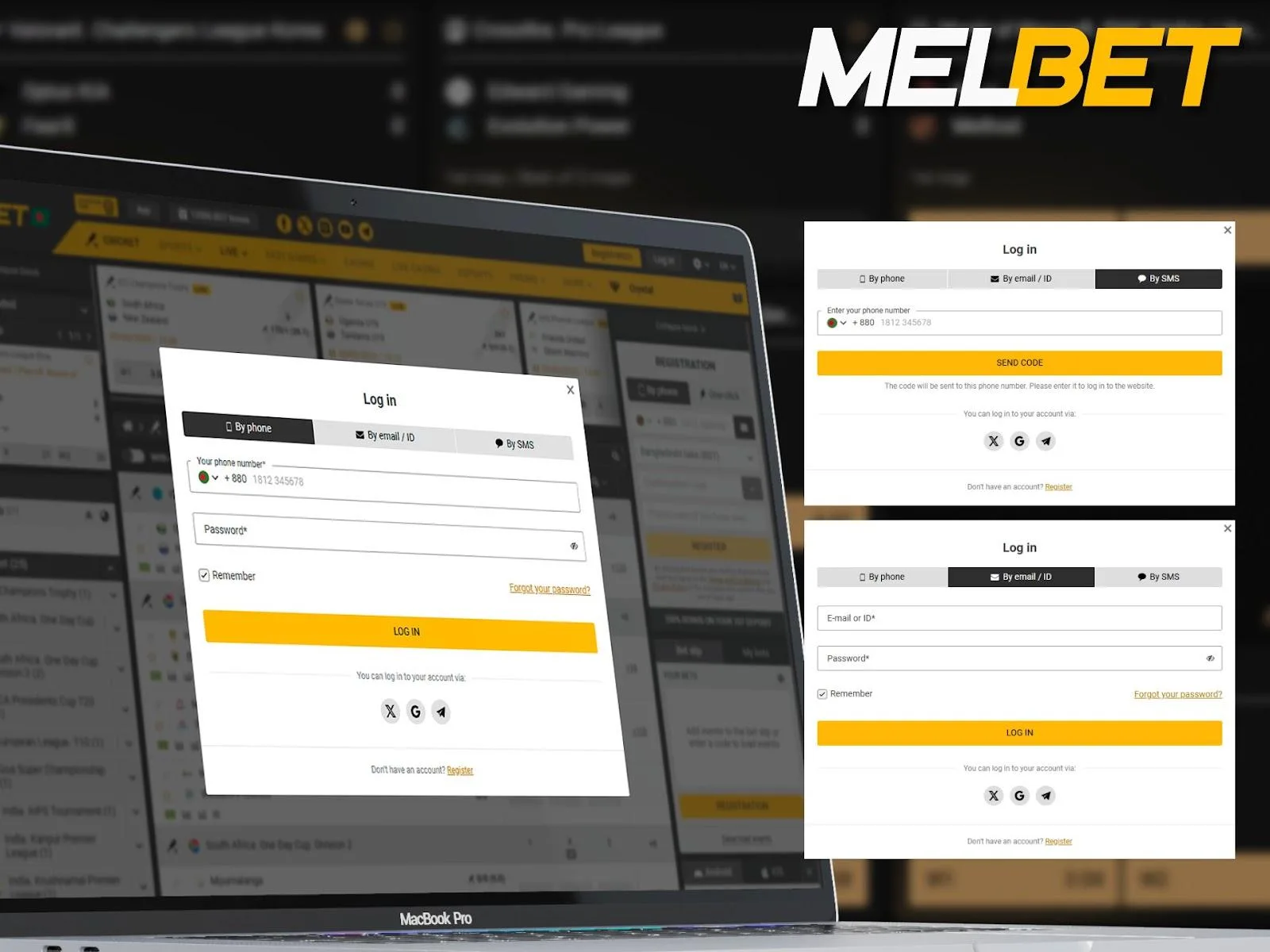 Melbet Login Process for Bangladeshi Players