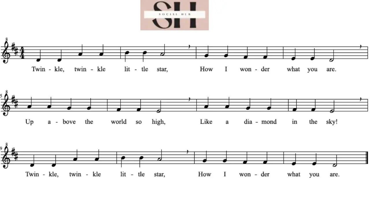 Twinkle Twinkle Little Star Notes