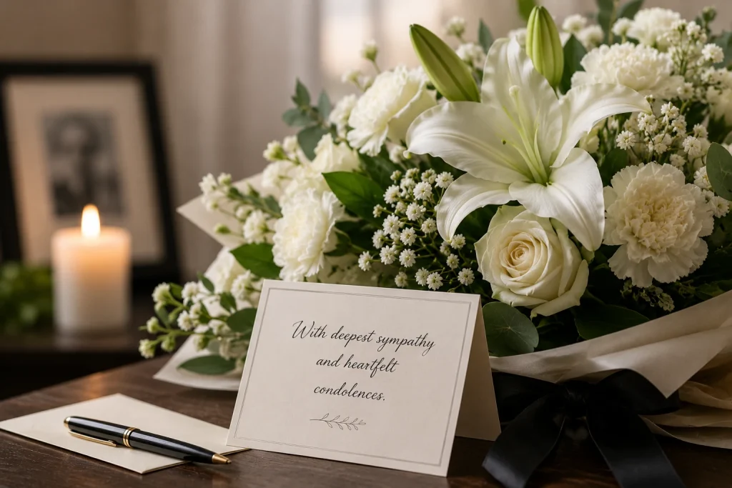 Funeral Notes for Flowers Explained