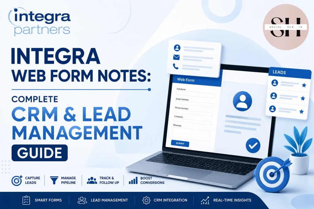 Integra Web Form Notes