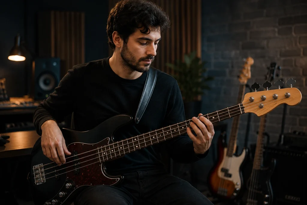 Notes On 4 String Bass playing