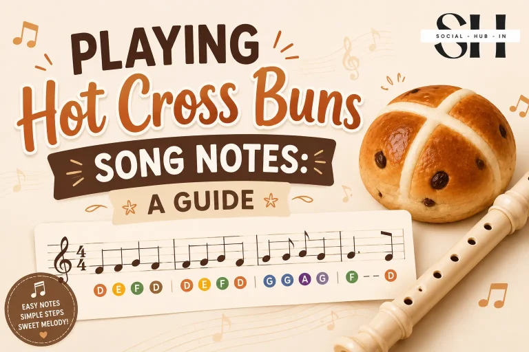 hot cross buns song notes