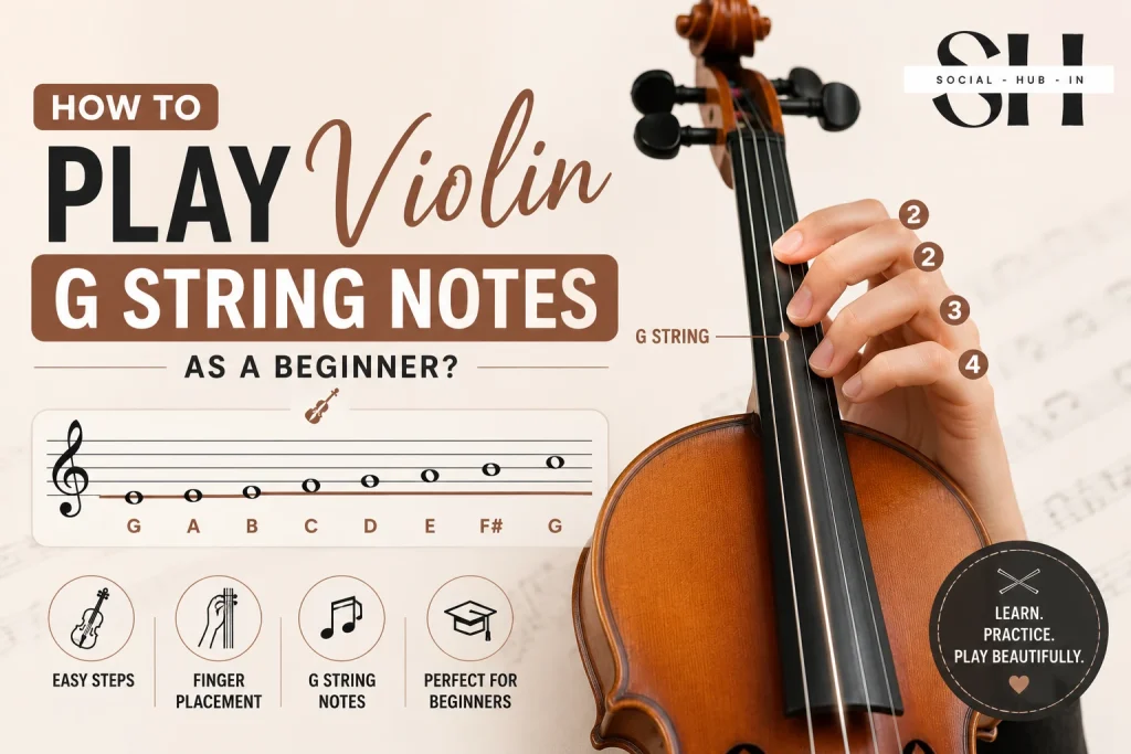 violin g string notes